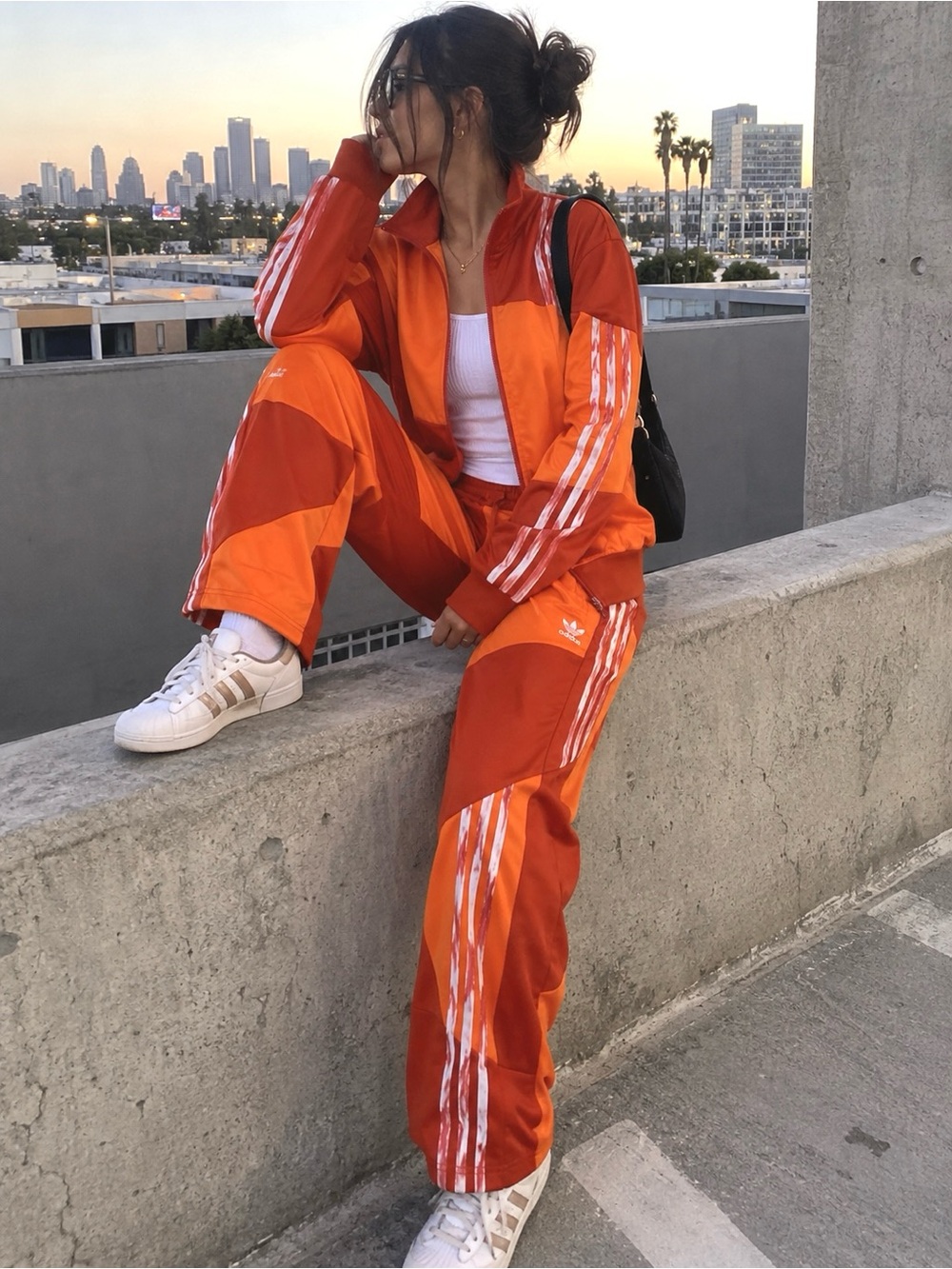 SOLD OUT Adidas x Danielle Cathari Firebird Patchwork Track Suit Set XS Rare
